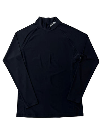 HIGH STRETCH インナーハイネックカットソー/BLACK – SLDO