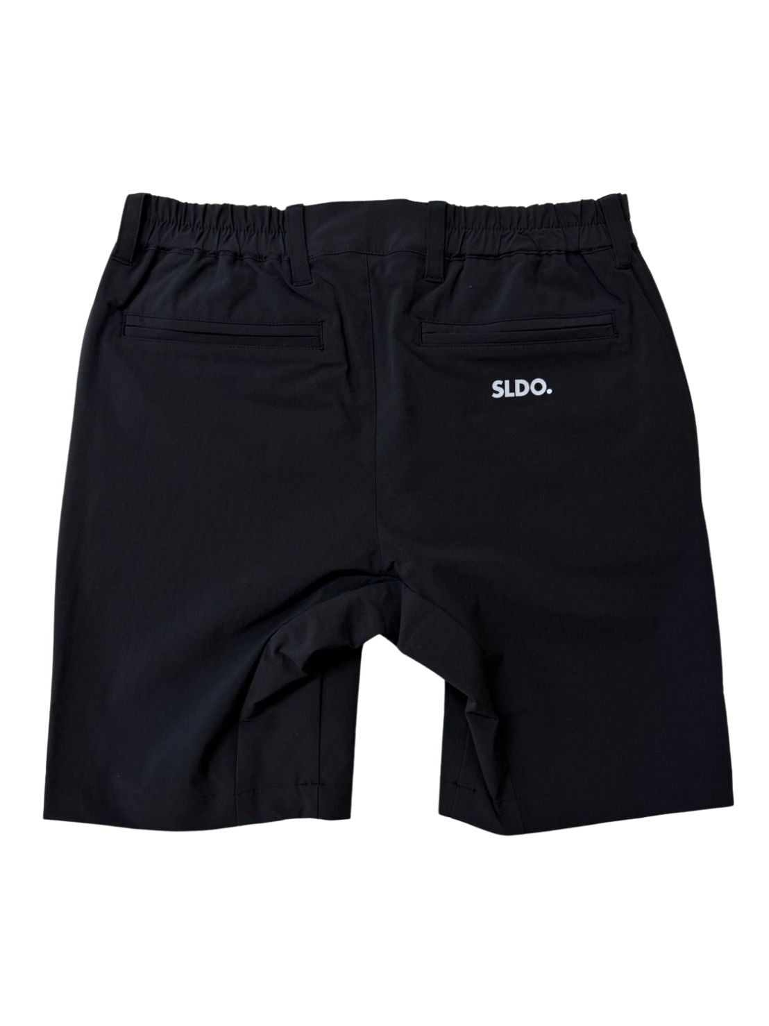 CODURA(R) NYLON 4WAY STRETCH ハーフパンツ FRONT BACK LOGO/MATTE BLACK