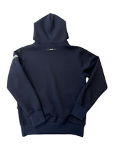 画像をギャラリービューアに読み込む, ライト ダブルニットフーディー/DARK NAVY (UNISEX)
