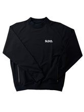 이미지를 갤러리 뷰어에 로드 , NEW STDダブルクロスストレッチプルオーバー BLACK (UNISEX)
