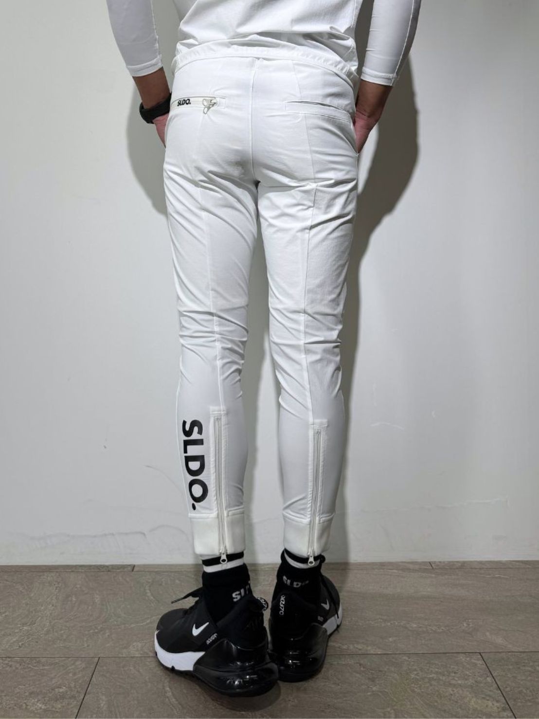 NEW STD CORDURA(R) NYLON SLDO. 4WAY STRETCH リブパンツ/WHITE
