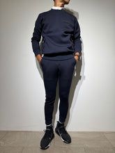 이미지를 갤러리 뷰어에 로드 , ライト ダブルニットプルオーバー 3D SHADOW LOGO/DARK NAVY (UNISEX)
