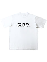 画像をギャラリービューアに読み込む, 【EXTRA SERIES】Tシャツ SLANTING LOGO/WHITE×BLACK
