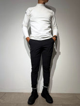 画像をギャラリービューアに読み込む, NEW STDストレッチハイネックカットソー/WHITE（UNISEX）
