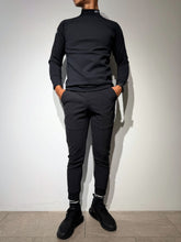 画像をギャラリービューアに読み込む, NEW STDストレッチハイネックカットソー/BLACK（UNISEX）
