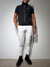 画像をギャラリービューアに読み込む, シェルタリングドライピケ 4WAY STRETCH リブパンツ/WHITE (UNISEX)
