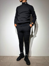 画像をギャラリービューアに読み込む, ライト ダブルニット リブパンツ/BLACK (UNISEX)
