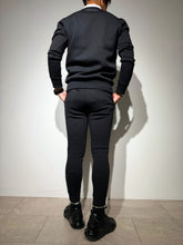 画像をギャラリービューアに読み込む, ライト ダブルニット リブパンツ/BLACK (UNISEX)
