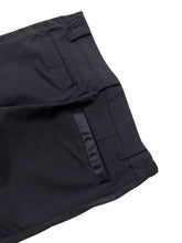 이미지를 갤러리 뷰어에 로드 , 裏起毛プライムフレックス　サテンラインパンツ/BLACK

