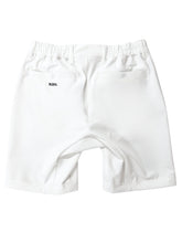 画像をギャラリービューアに読み込む, シェルタリングドライピケ 4WAY STRETCH ハーフパンツ BACK LOGO/WHITE
