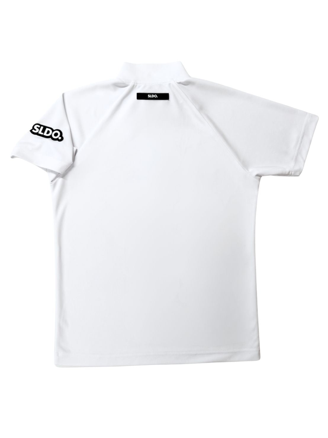 ハーフジップ カノコ半袖モックネック 3D LOGO/WHITE – SLDO.