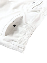 画像をギャラリービューアに読み込む, シェルタリングドライピケ 4WAY STRETCH ハーフパンツ BACK LOGO/WHITE
