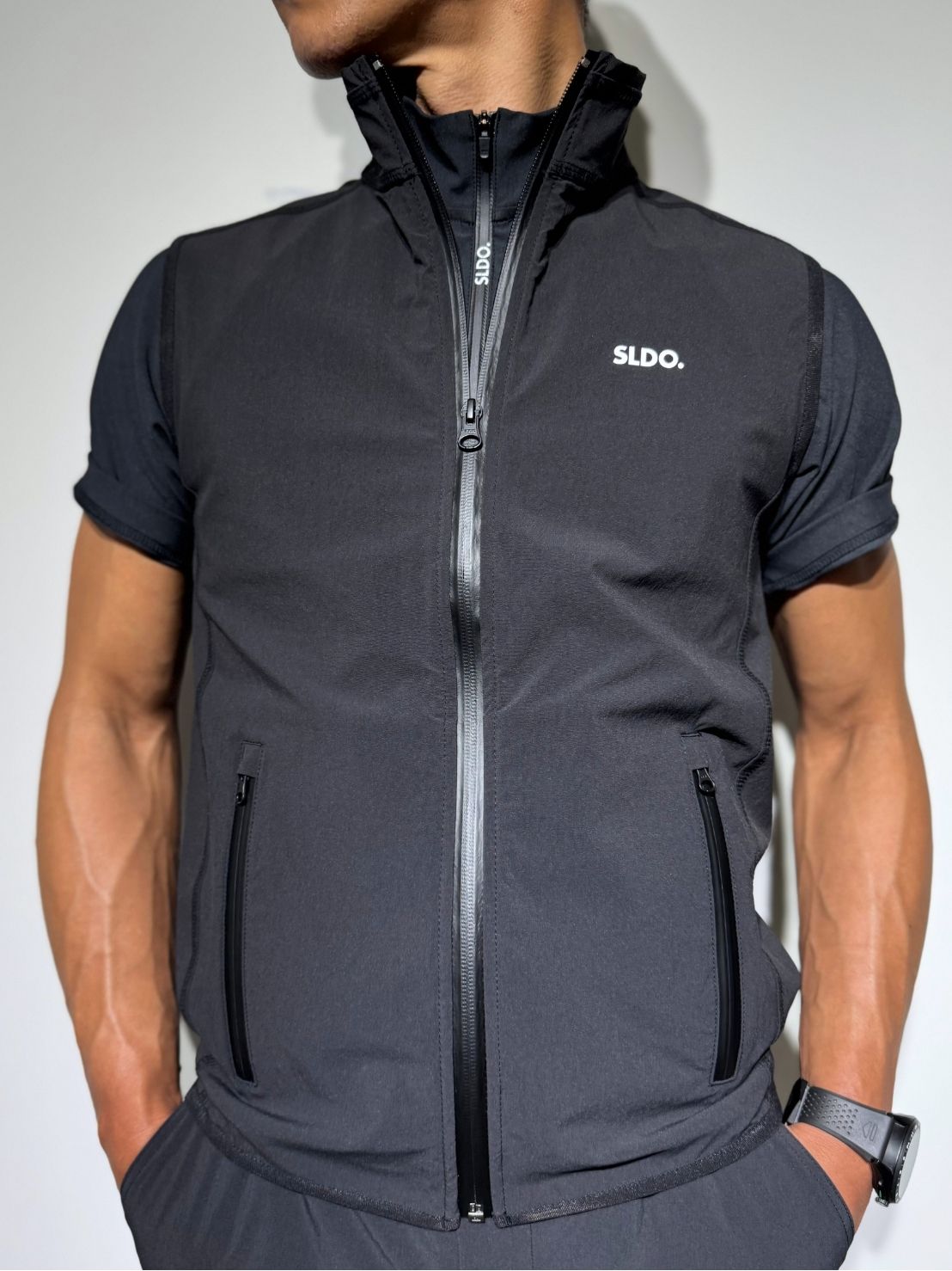 XXL SLDO. エスルド　CODURAナイロン　4WAY ストレッチブルゾン NEW STD CORDURA(R) NYLON SLDO. 4WAY STRETCH プルオーバー