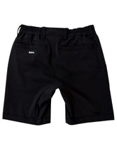 画像をギャラリービューアに読み込む, シェルタリングドライピケ 4WAY STRETCH ハーフパンツ  BACK LOGO/MATTE BLACK
