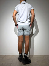 画像をギャラリービューアに読み込む, ハーフジップ  カノコ半袖モックネック 3D LOGO/ICE GRAY
