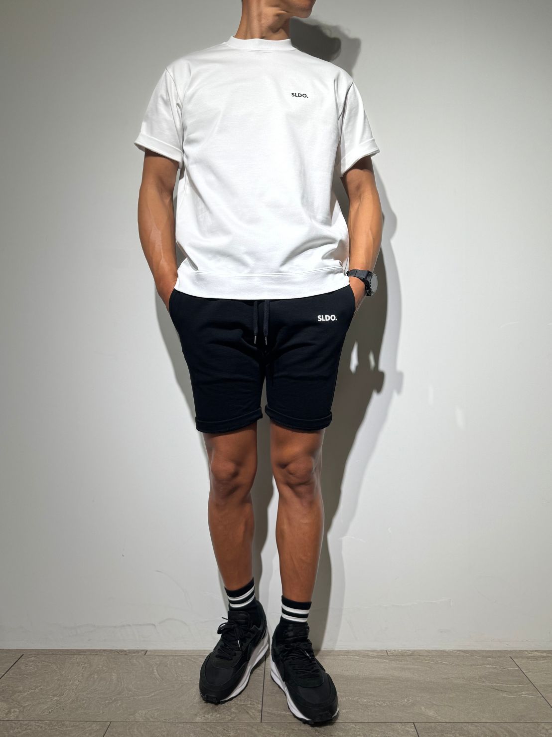 EXTRA SERIES】Tシャツ MINIMUM FRONT LOGO/WHITE – SLDO.