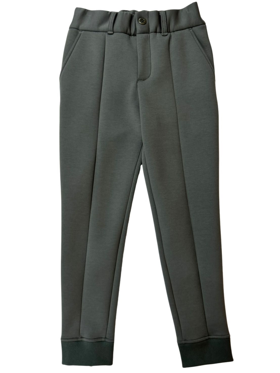 ライト ダブルニット リブパンツ/OLIVE GREEN (UNISEX) – SLDO.