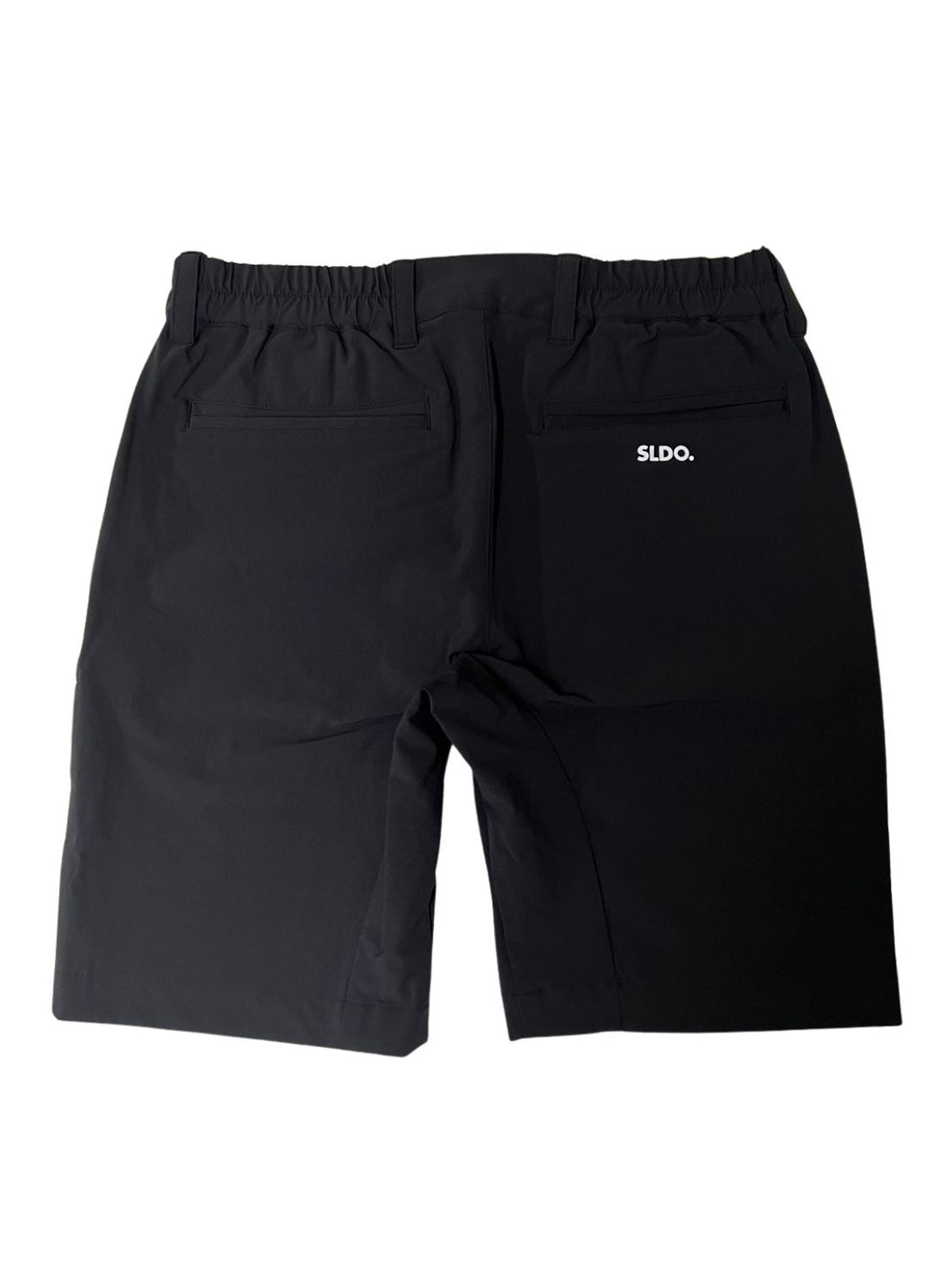 CODURA(R) NYLON 4WAY STRETCH ハーフパンツ　MINIMUM LOGO/MATTE BLACK