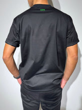 画像をギャラリービューアに読み込む, 【EXTRA SERIES】Tシャツ SLANTING LOGO/BLACK×NEON GREEN
