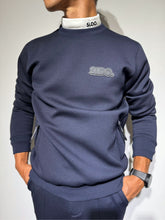 이미지를 갤러리 뷰어에 로드 , ライト ダブルニットプルオーバー 3D SHADOW LOGO/DARK NAVY (UNISEX)
