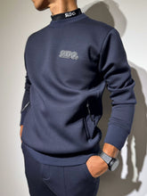 이미지를 갤러리 뷰어에 로드 , ライト ダブルニットプルオーバー 3D SHADOW LOGO/DARK NAVY (UNISEX)

