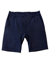 画像をギャラリービューアに読み込む, シェルタリングドライピケ 4WAY STRETCH ハーフパンツ BACK LOGO/DARK NAVY
