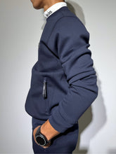 이미지를 갤러리 뷰어에 로드 , ライト ダブルニットプルオーバー 3D SHADOW LOGO/DARK NAVY (UNISEX)
