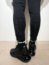 画像をギャラリービューアに読み込む, ライト ダブルニット リブパンツ/BLACK (UNISEX)
