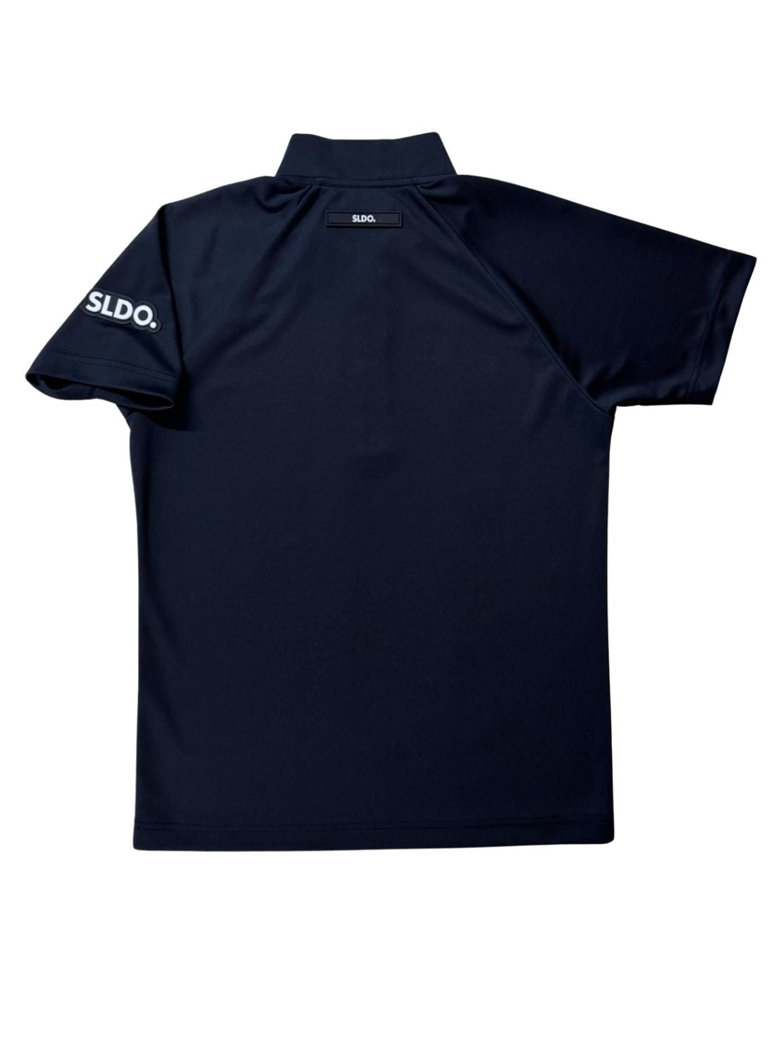 ハーフジップ カノコ半袖モックネック 3D LOGO/DARK NAVY – SLDO.