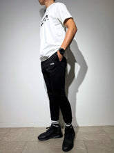 画像をギャラリービューアに読み込む, 【EXTRA SERIES】Tシャツ SLANTING LOGO/WHITE×BLACK
