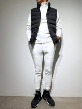 画像をギャラリービューアに読み込む, NEW STD裏起毛ハーフジップ ストレッチハイネック ロングスリーブTシャツ/WHITE (UNISEX)
