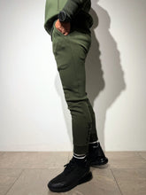 画像をギャラリービューアに読み込む, ライト ダブルニット リブパンツ/DARK MOSS GREEN (UNISEX)
