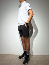 画像をギャラリービューアに読み込む, シェルタリングドライピケ 4WAY STRETCH ハーフパンツ  BACK LOGO/MATTE BLACK
