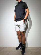 画像をギャラリービューアに読み込む, シェルタリングドライピケ 4WAY STRETCH ハーフパンツ BACK LOGO/WHITE

