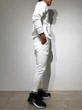 이미지를 갤러리 뷰어에 로드 , ライト ダブルニットプルオーバー 3D SHADOW LOGO/WHITE (UNISEX)
