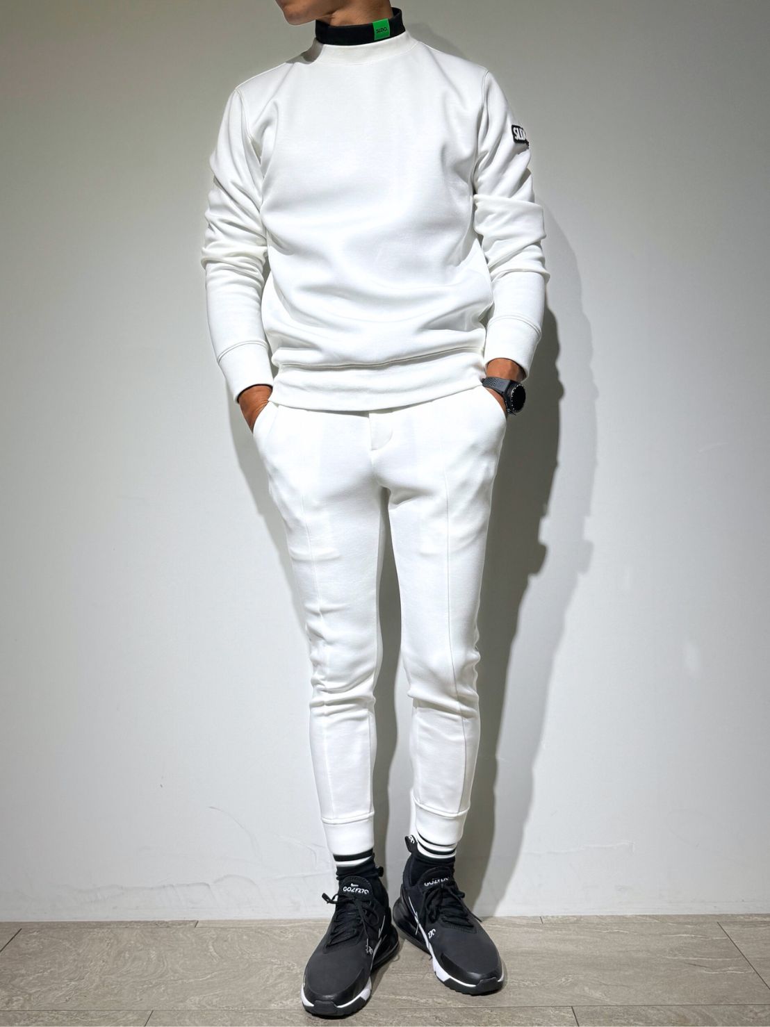 ライト ダブルニットプルオーバー/WHITE (UNISEX) – SLDO.