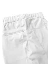 画像をギャラリービューアに読み込む, シェルタリングドライピケ 4WAY STRETCH リブパンツ/WHITE (UNISEX)
