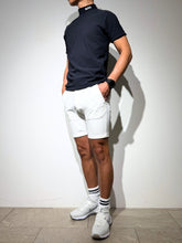 画像をギャラリービューアに読み込む, シェルタリングドライピケ 4WAY STRETCH ハーフパンツ BACK LOGO/WHITE
