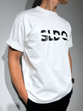 画像をギャラリービューアに読み込む, 【EXTRA SERIES】Tシャツ SLANTING LOGO/WHITE×BLACK
