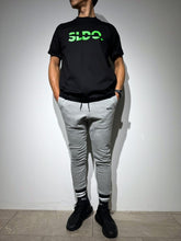 画像をギャラリービューアに読み込む, 【EXTRA SERIES】Tシャツ SLANTING LOGO/BLACK×NEON GREEN
