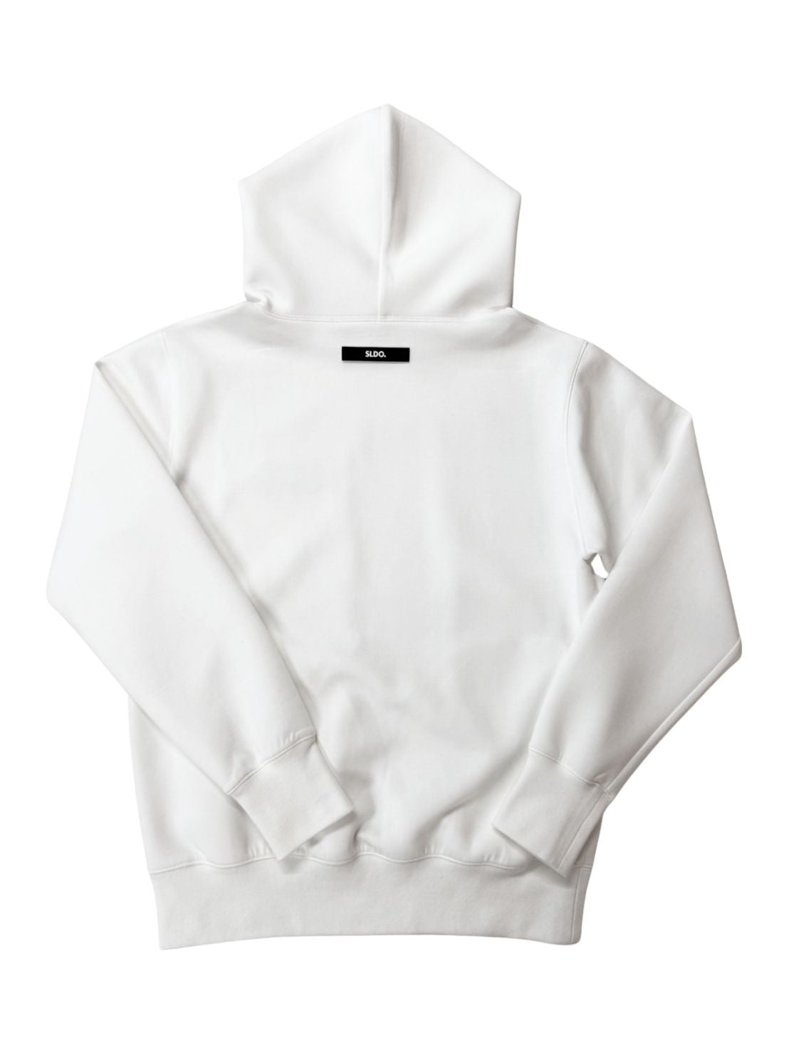 ライト ダブルニットフーディー FRONT 3D SHADOW LOGO/WHITE