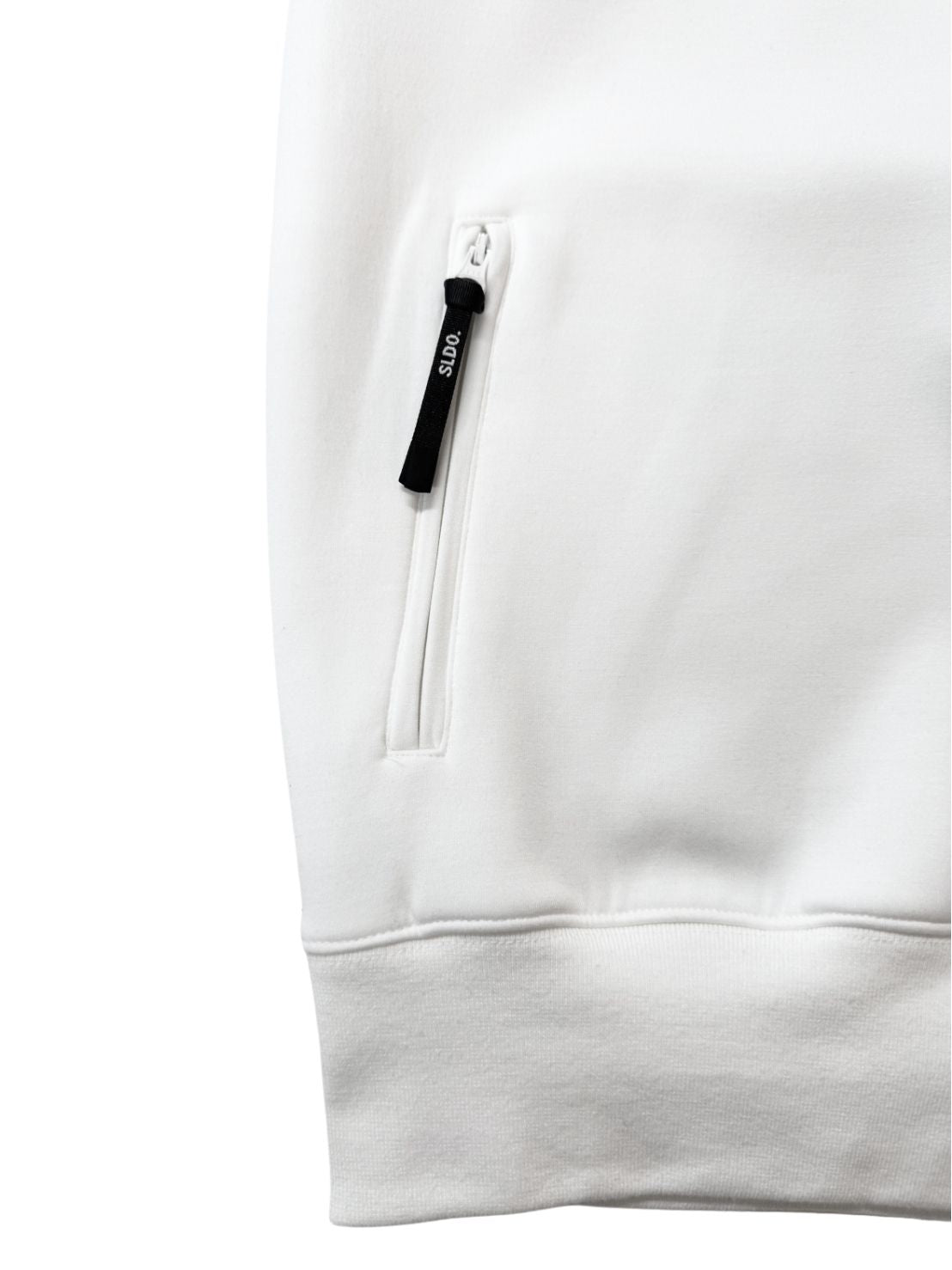 ライト ダブルニットフーディー FRONT 3D SHADOW LOGO/WHITE (UNISEX