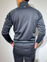 画像をギャラリービューアに読み込む, NEW STD裏起毛ハーフジップ ストレッチハイネック ロングスリーブTシャツ/BLACK (UNISEX)
