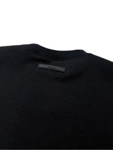 画像をギャラリービューアに読み込む, ライト ダブルニットプルオーバー/BLACK×NEON GREEN  (UNISEX)
