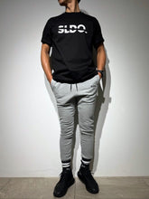 画像をギャラリービューアに読み込む, 【EXTRA SERIES】Tシャツ SLANTING LOGO/BLACK×WHITE
