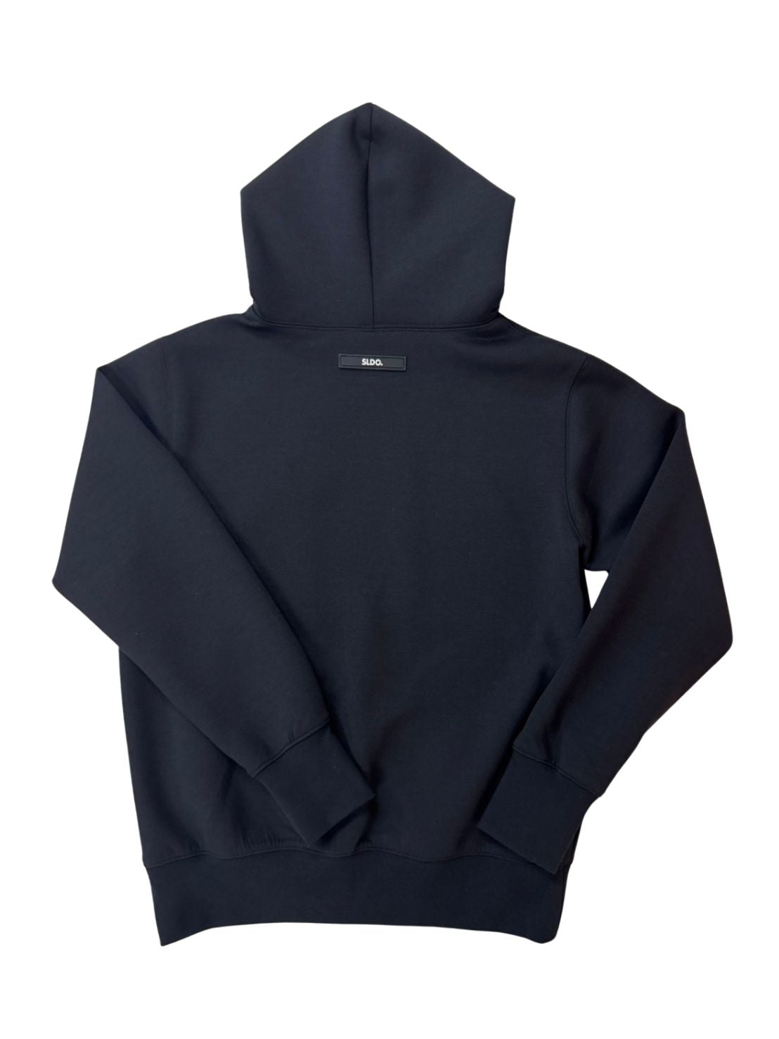 ライト ダブルニットフーディー FRONT 3D SHADOW LOGO/BLACK