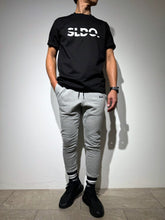 画像をギャラリービューアに読み込む, 【EXTRA SERIES】Tシャツ SLANTING LOGO/BLACK×WHITE
