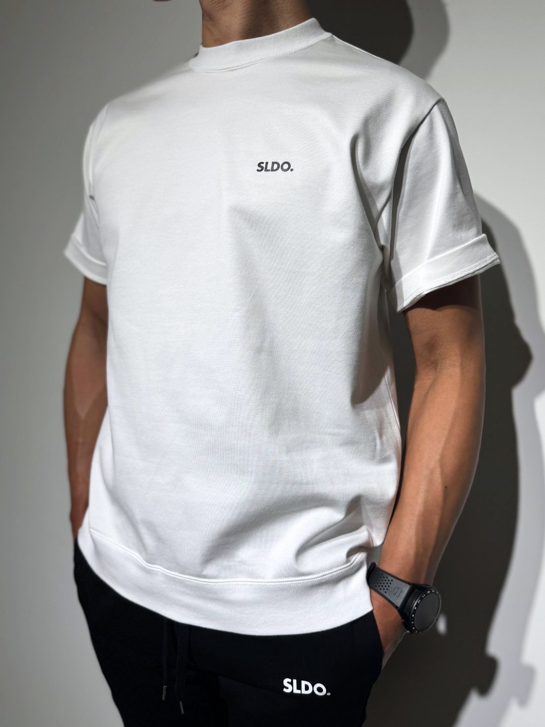 EXTRA SERIES】Tシャツ MINIMUM FRONT LOGO/WHITE – SLDO.