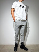 画像をギャラリービューアに読み込む, 【EXTRA SERIES】Tシャツ SLANTING LOGO/WHITE×BLACK
