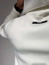画像をギャラリービューアに読み込む, ライト ダブルニットフーディー/WHITE (UNISEX)
